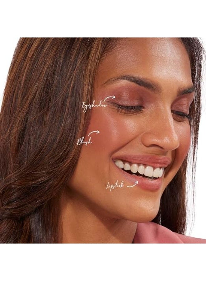 Kiro Wonder Wand Multi-Stick – Vintage Rose, 7.5g | 3-in-1 Stick - Blush, Eyeshadow & Lip Tint | Creamy, Weightless & Long-Lasting | Infused with Rosehip, Avocado & Moringa Oil - Image 3